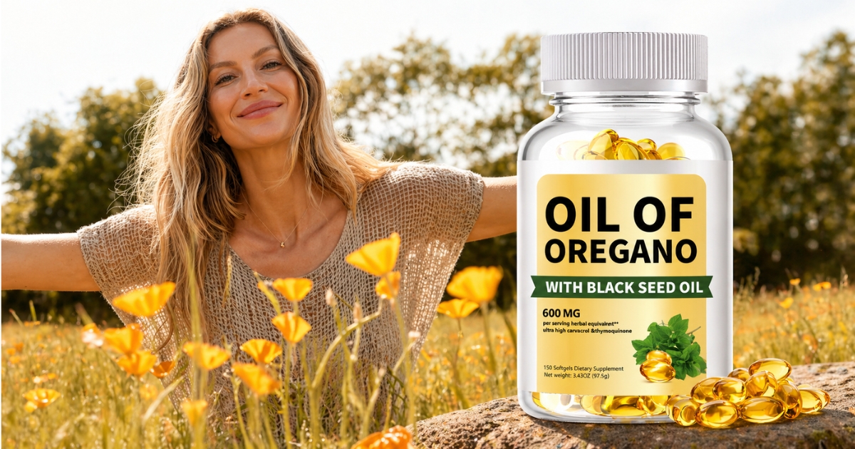 imagen del producto de aceite de orégano en cápsulas blandas alicevital con formato práctico para uso diario y bienestar natural simple real