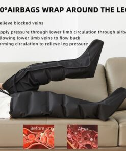 air compression leg massager air leg compression massager control detail with adjustable pressure settings