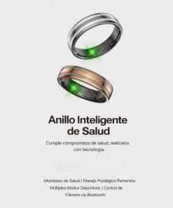 anillo inteligente salud con pulsaciones en tiempo real