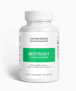 beetroot extract capsules for daily wellness and training day support with organic beetroot powder and simple alicevital routine daily welln