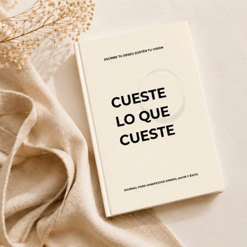 cueste lo que cueste diario de manifestación para claridad y abundancia