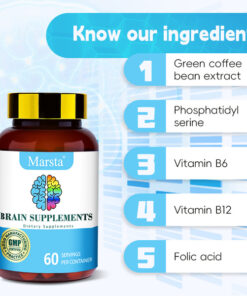 brain health supplement capsules side view for a simple alicevital focus and memory support routine