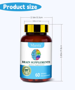 brain health supplement capsules label detail by alicevital for clearer product understanding and daily wellness use