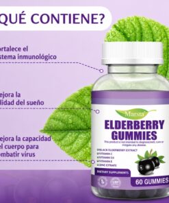 elderberry gummies para bienestar diario con saúco negro en formato gomita alicevital pensado para constancia y nutrición consciente real ya