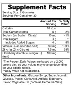 elderberry vitamin c gummies benefits for daily immune support with vitamin c zinc and elderberry fruit by alicevital