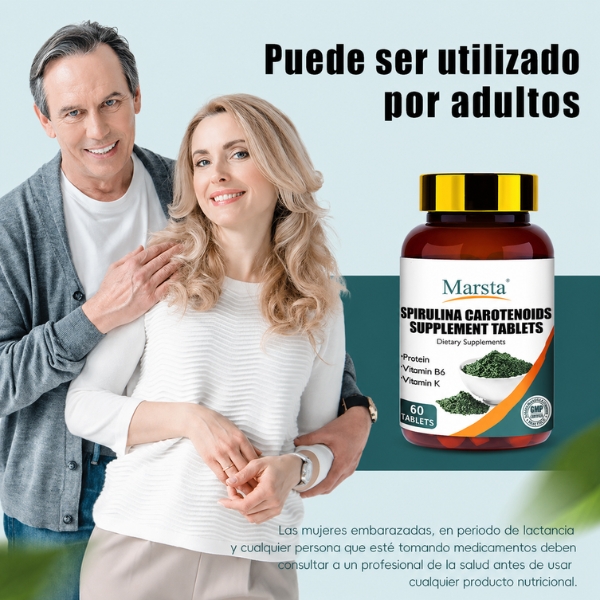 capsulas de espirulina alicevital con carotenoides para adultos que buscan bienestar diario simple practico y sin preparacion compleja clara