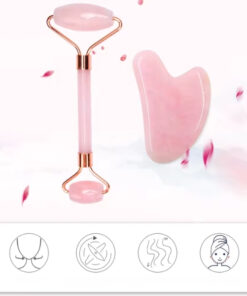 jade gua sha tool for face massage skincare routine with facial oil serum beauty ritual and alicevital self care