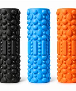rodillo vibratorio para recuperación muscular con textura 3d y masaje profundo pensado para piernas espalda y alivio diario en casa ideal