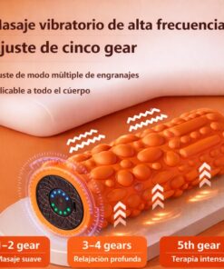 rodillo vibratorio para movilidad diaria y automasaje muscular con sensación de alivio profundo en piernas espalda y glúteos hoy ideal