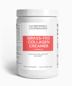 grass fed collagen creamer vanilla powder for coffee tea smoothies and a simple daily wellness drink ritual with mcts acacia