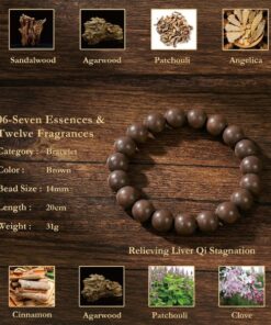 healing bracelets with aromatic bead inspired design for calm rituals and mindful wellness style