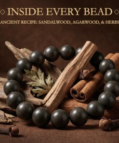 healing bracelets benefit graphic for mindful balance fragrant bead inspiration and calm daily wellness