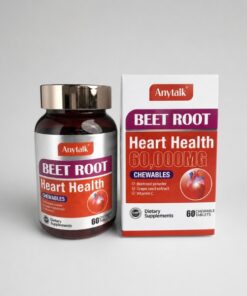 beet root supplement image for plant based adult wellness tablets and clean heart conscious routine support by alicevital today care okay