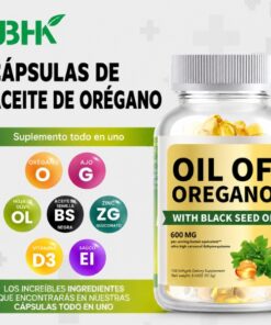 detalle del envase de cápsulas de aceite de orégano alicevital con información clara para una rutina natural sencilla diaria y constante hoy