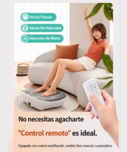 fitness plataforma vibratoria de cuerpo completo con formato portátil y diseño doméstico pensada para recuperación activación y confort en casa hoy