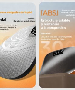 máquina vibratoria para casa con perfil compacto uso silencioso y base estable para activación muscular circulación y uso diario pleno total