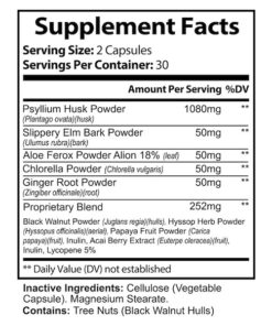psyllium husk plus fiber supplement capsules for gut comfort regularity support and simple daily digestive wellness by alicevital daily user