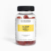 sleep well gummies for adults with passion fruit flavor melatonin passionflower and vitamin b6 for calm bedtime support alicevital