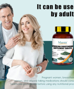 spirulina tablets spirulina carotenoid label detail for daily wellness support by alicevital
