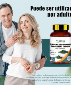 capsulas de espirulina alicevital con carotenoides para adultos que buscan bienestar diario simple practico y sin preparacion compleja clara