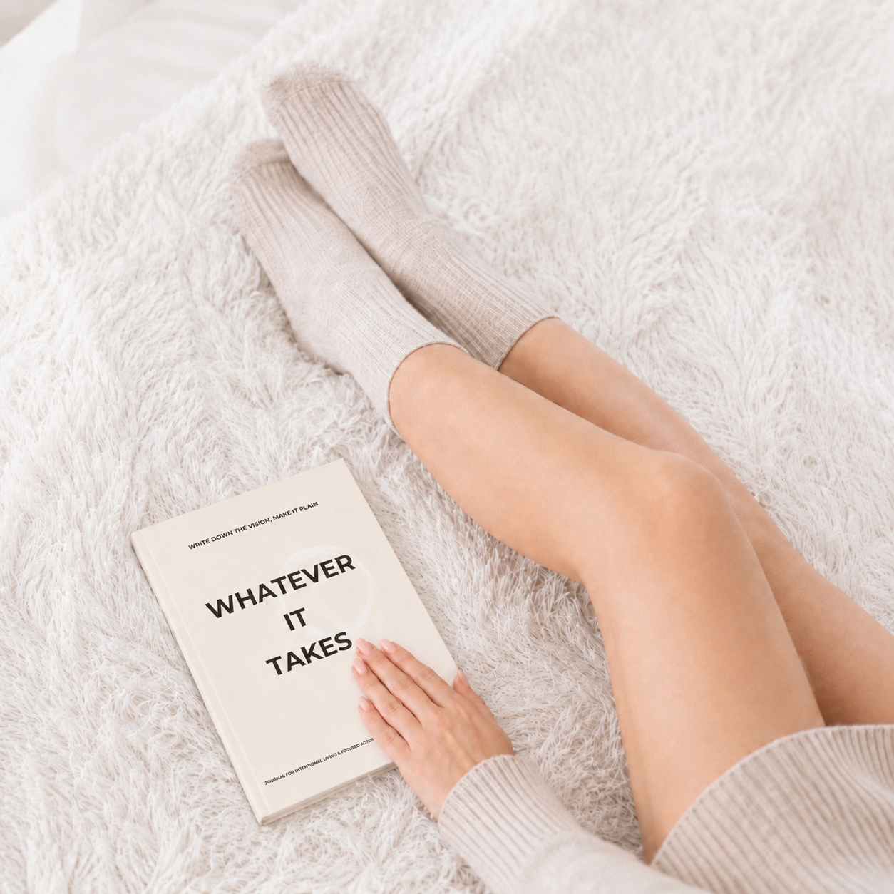 whatever it takes manifestation journal for self care and personal growth